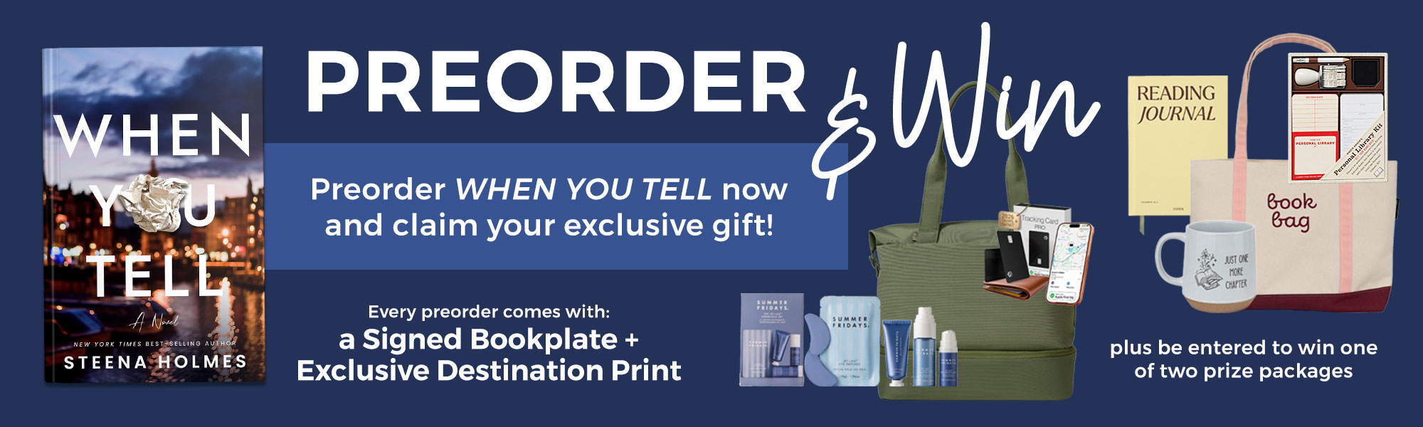 Preorder & Win - When You Tell